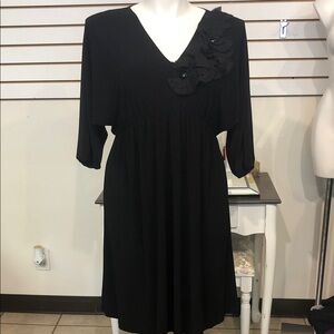 NIC&DOM Elegant Black Women's Dress